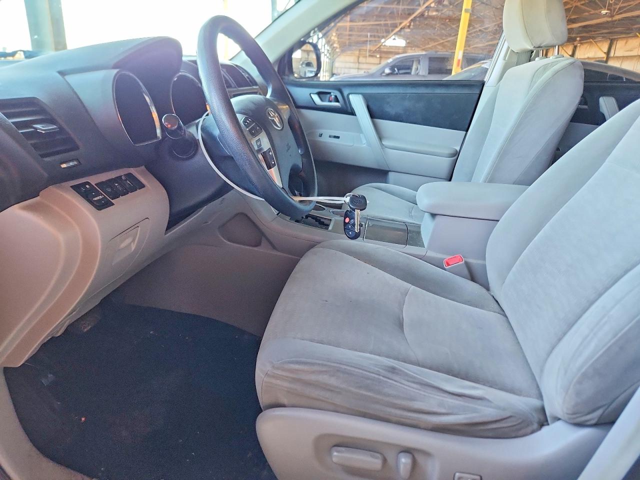 2013 Toyota Highlander Hybrid Белый vin: JTEBC3EH2D2013533