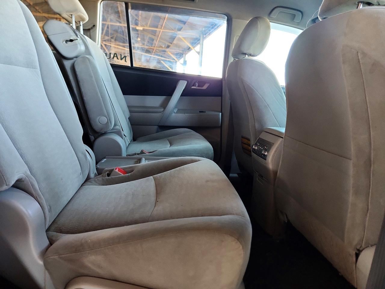 2013 Toyota Highlander Hybrid Белый vin: JTEBC3EH2D2013533