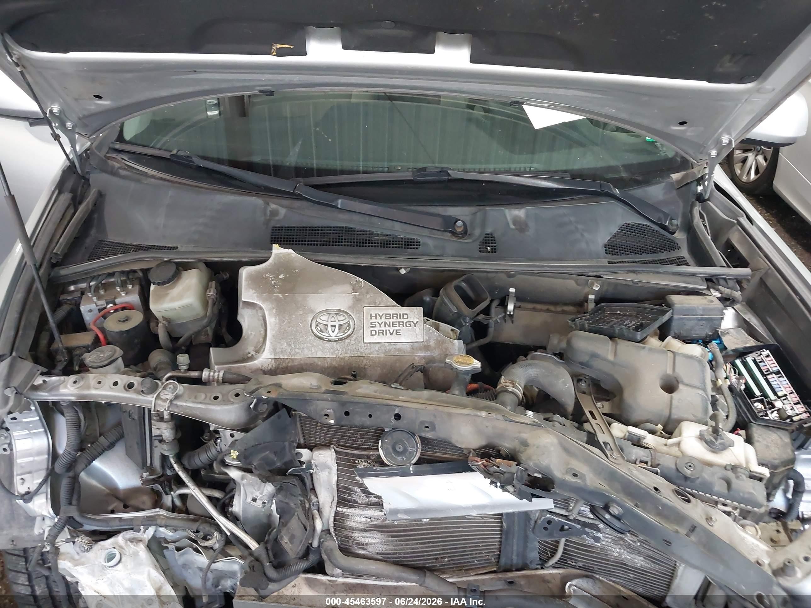 2011 Toyota Highlander Hybrid Base V6 Gray vin: JTEBC3EH3B2000383