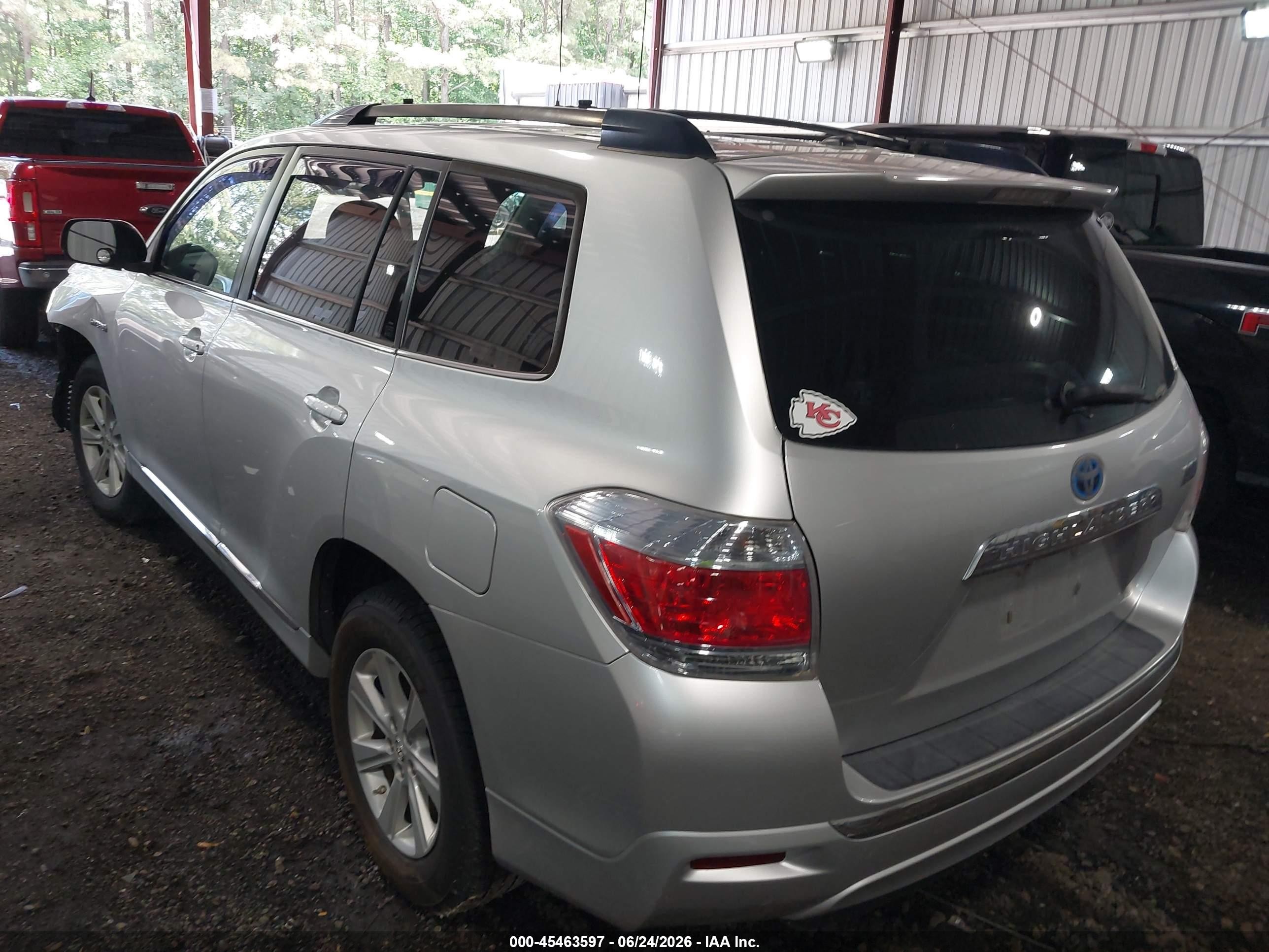 2011 Toyota Highlander Hybrid Base V6 Gray vin: JTEBC3EH3B2000383