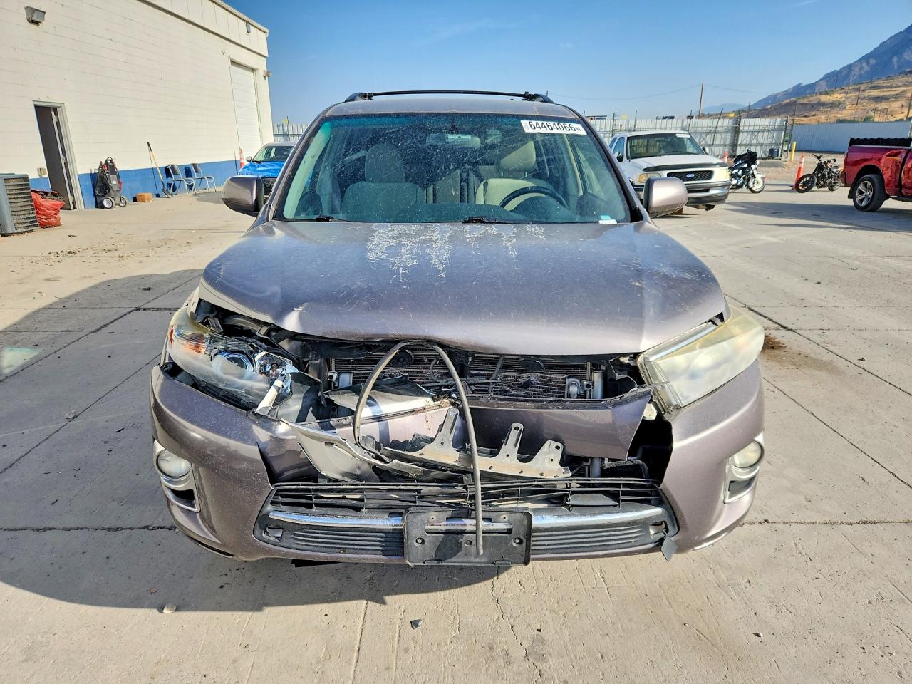 2013 Toyota Highlander Hybrid Gray vin: JTEBC3EH3D2013119