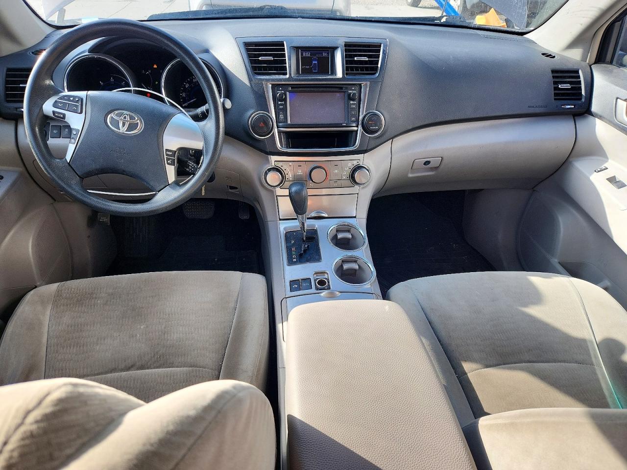 2013 Toyota Highlander Hybrid Gray vin: JTEBC3EH3D2013119