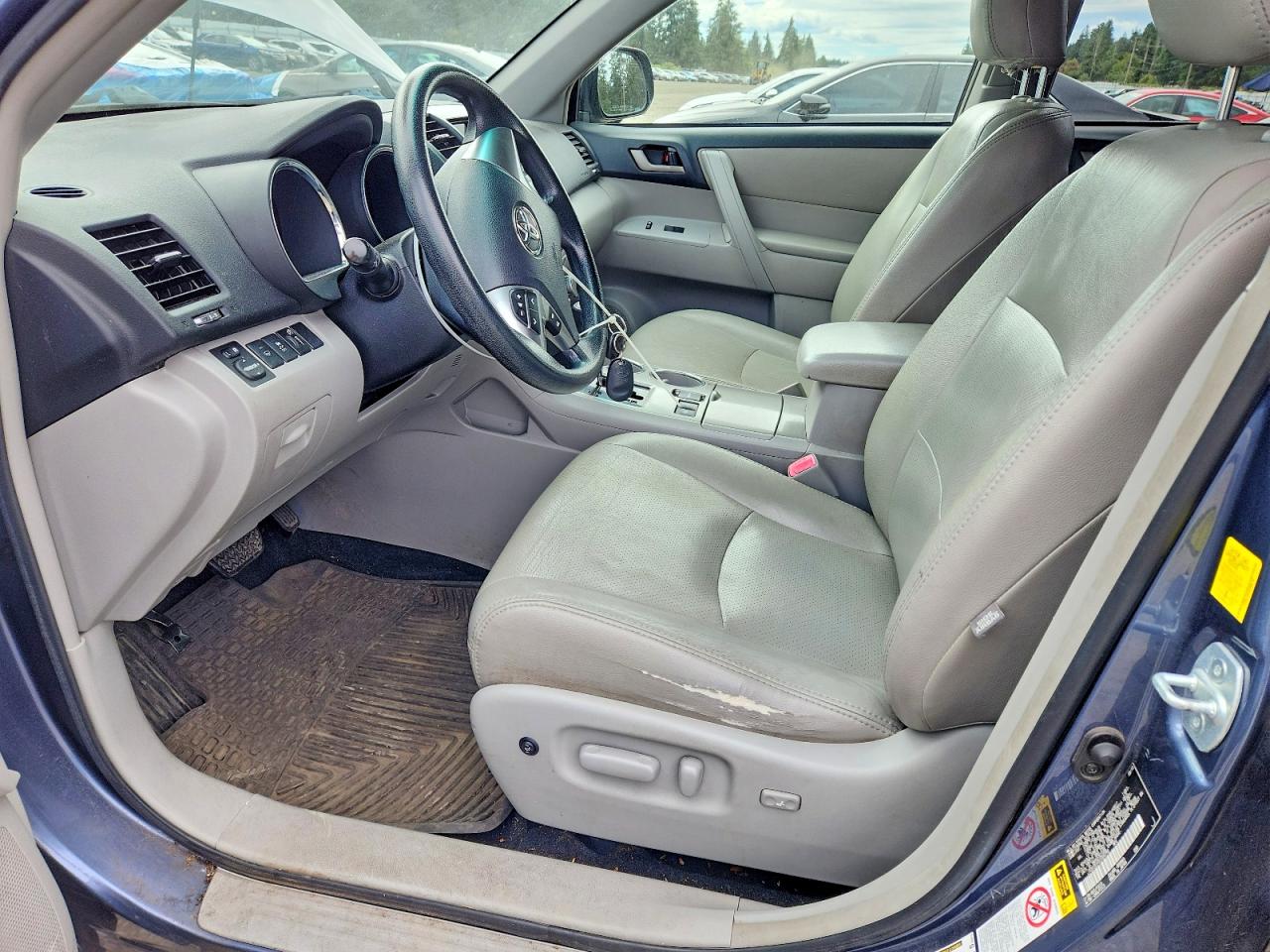 2011 Toyota Highlander Hybrid Blue vin: JTEBC3EH5B2000790