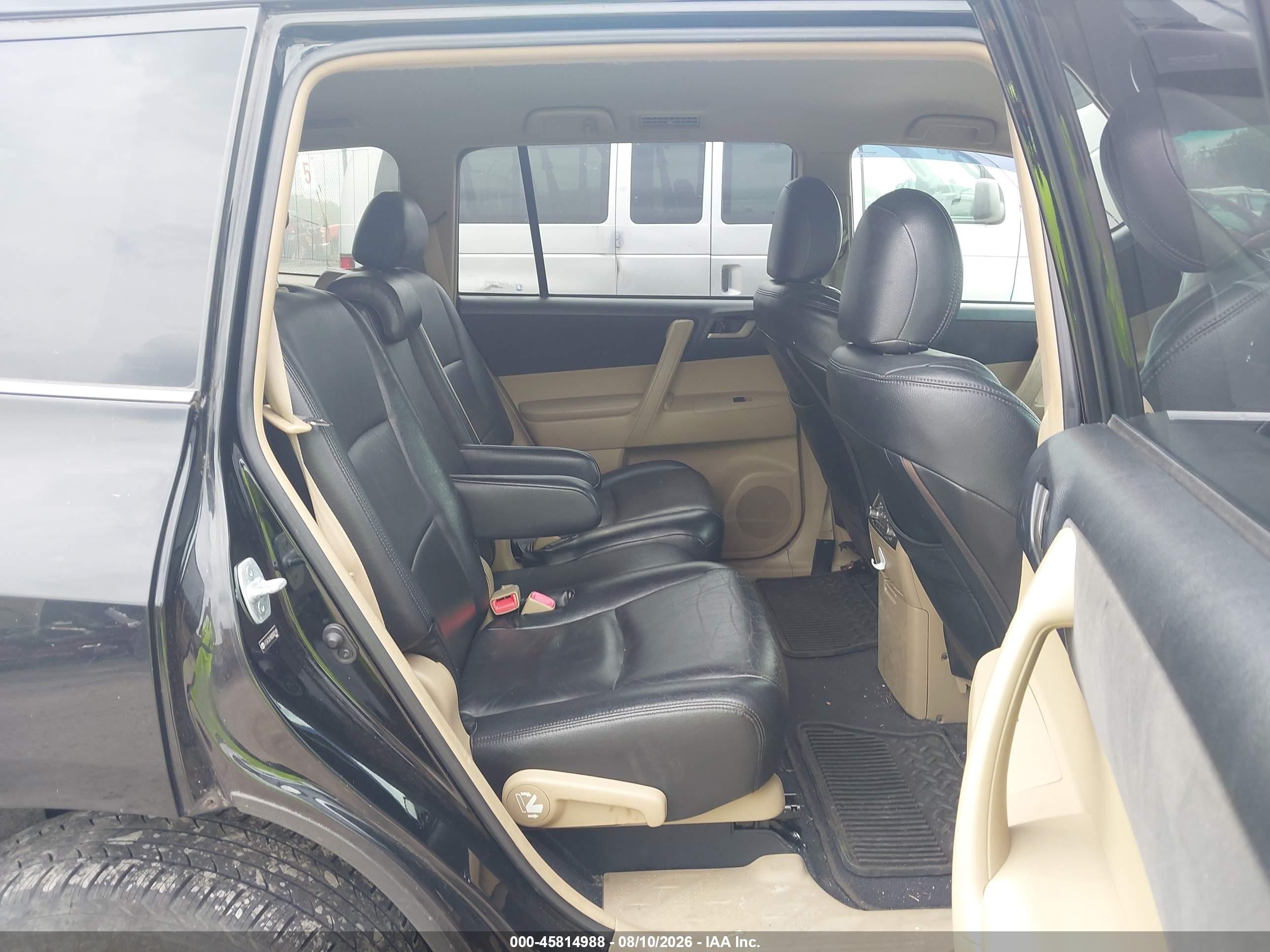 2011 Toyota Highlander Hybrid Base V6 Black vin: JTEBC3EH5B2002149