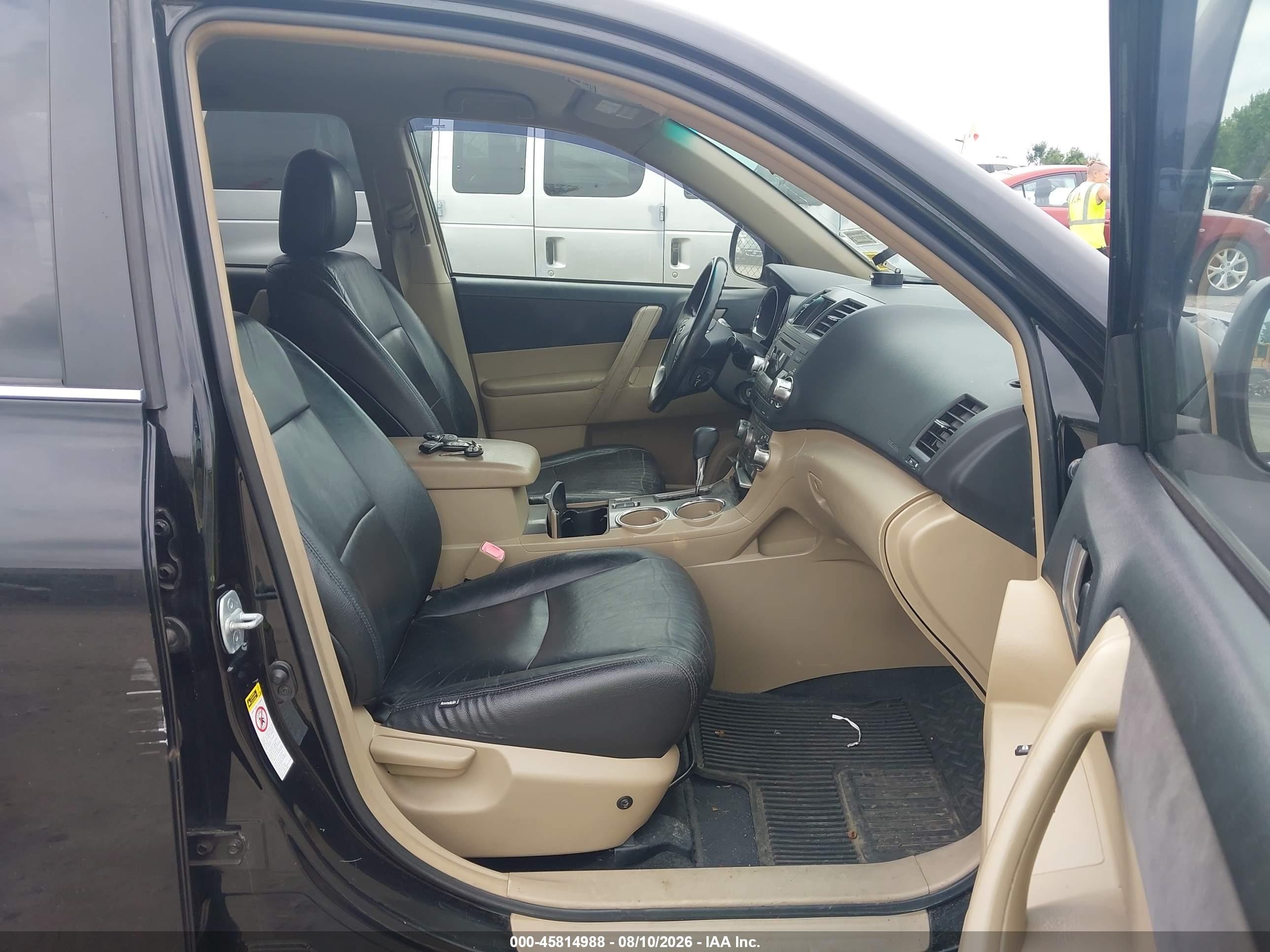 2011 Toyota Highlander Hybrid Base V6 Black vin: JTEBC3EH5B2002149