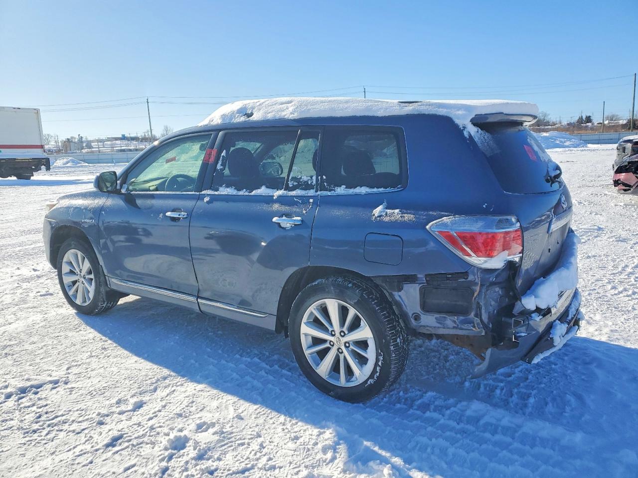 2013 Toyota Highlander Hybrid Gray vin: JTEBC3EH5D2013204