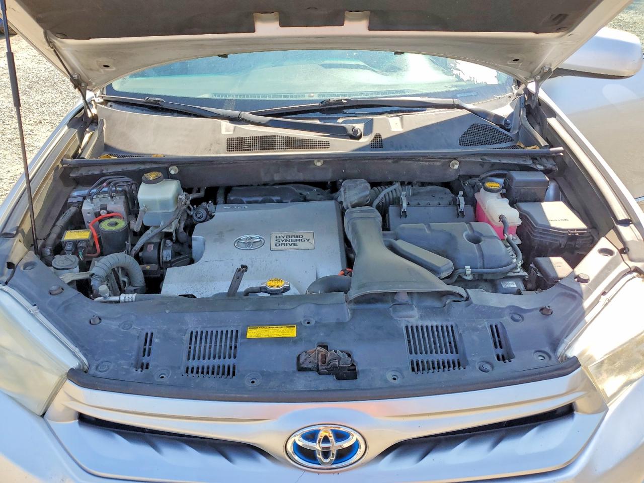 2011 Toyota Highlander Hybrid Silver vin: JTEBC3EH6B2001981