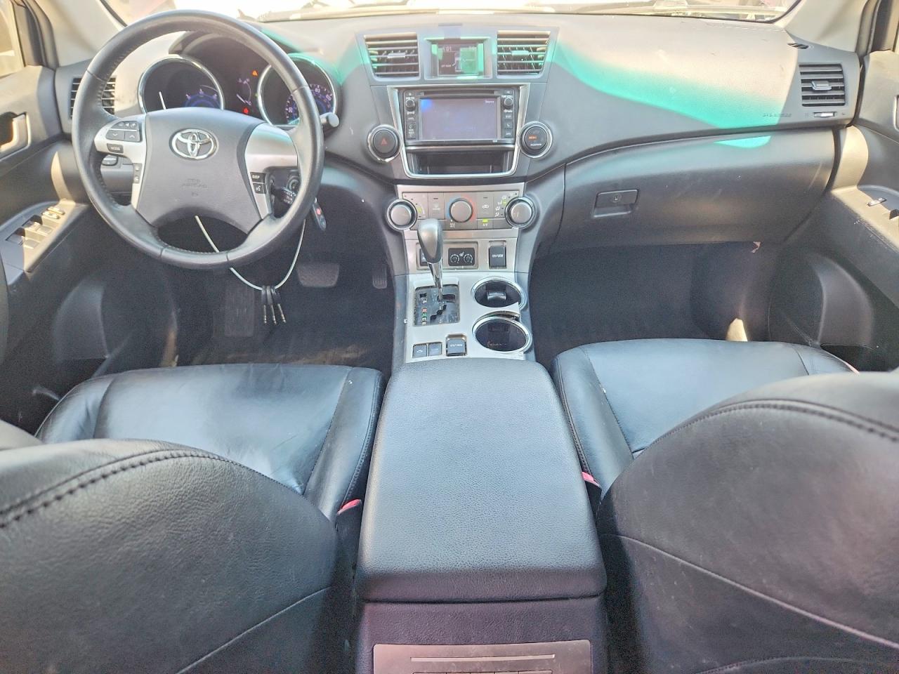 2013 Toyota Highlander Hybrid Фиолетовый vin: JTEBC3EH6D2017780