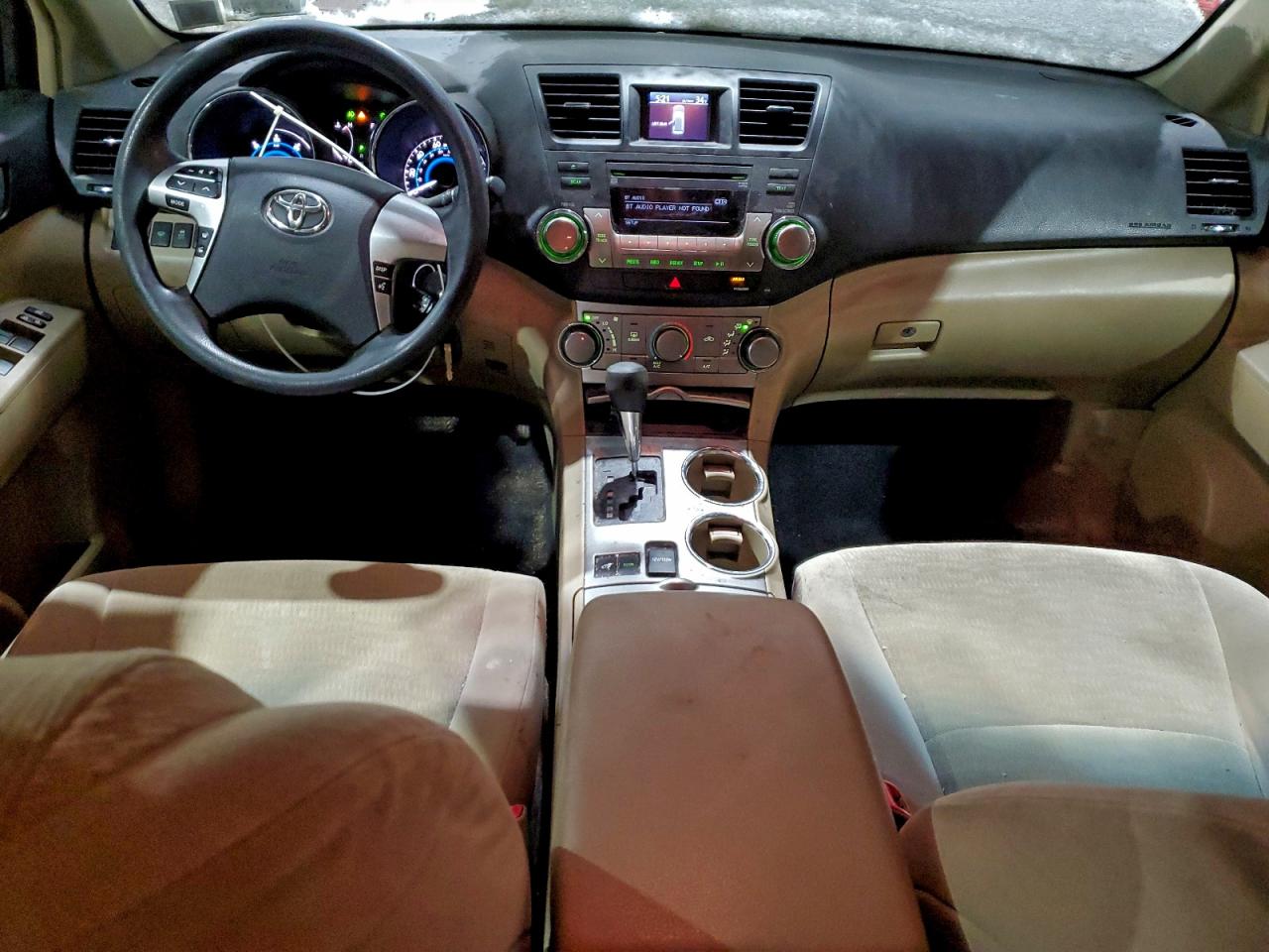 2011 Toyota Highlander Hybrid Base Purple vin: JTEBC3EH7B2002234