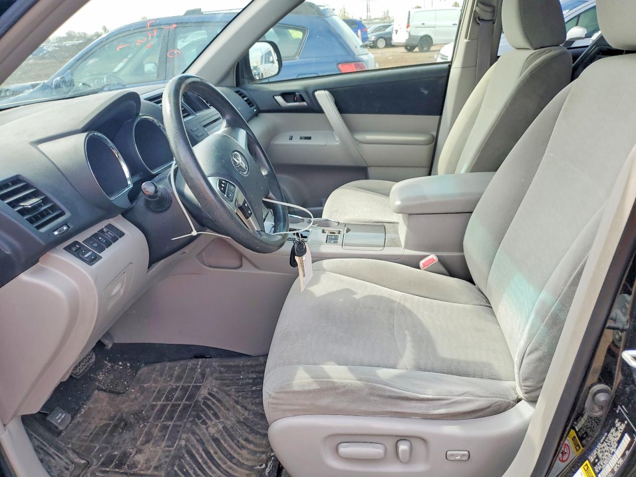 2012 Toyota Highlander Hybrid Black vin: JTEBC3EH8C2009615