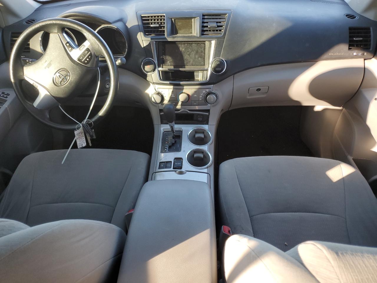 2013 Toyota Highlander Hybrid Белый vin: JTEBC3EH8D2017196