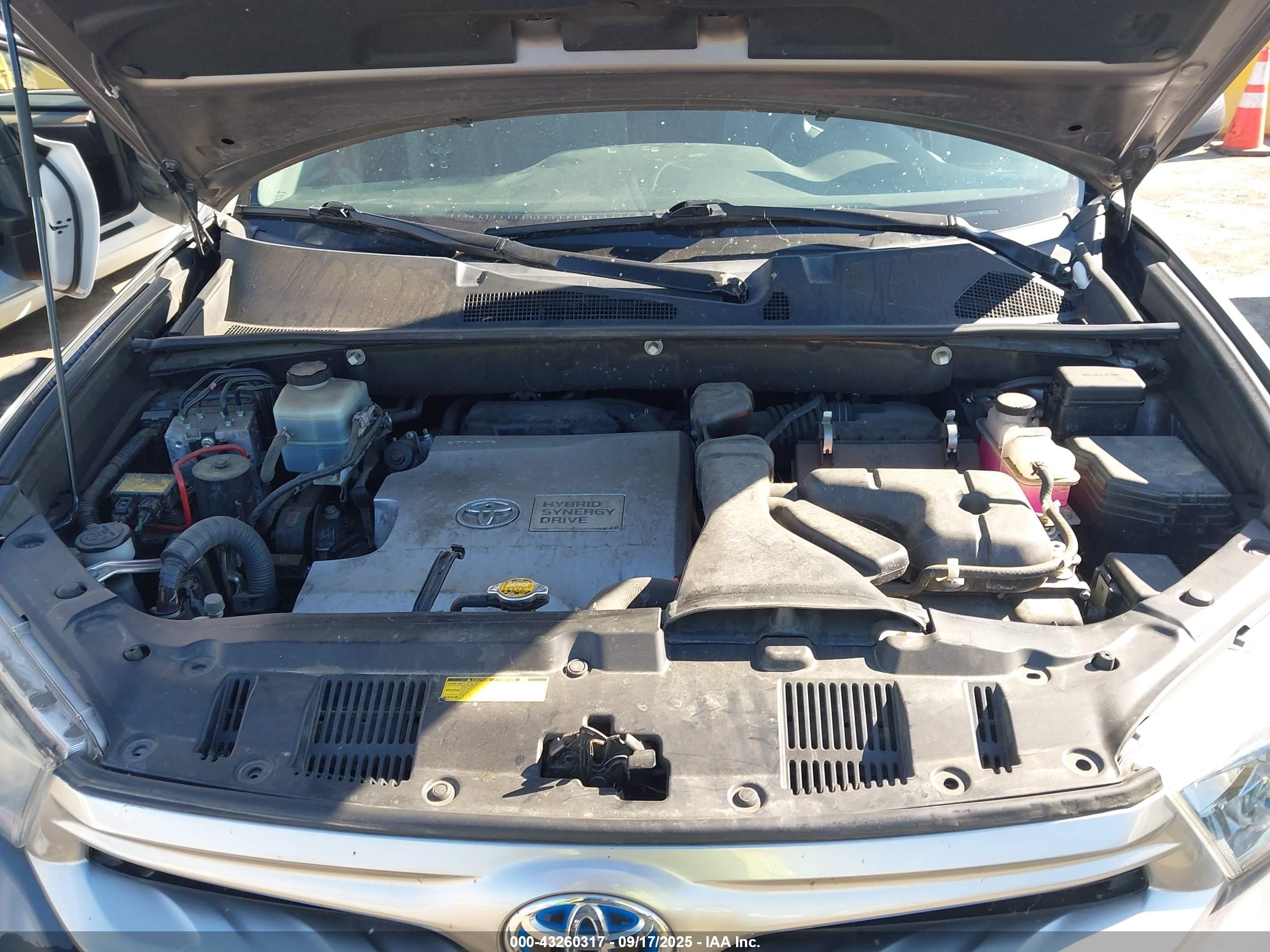 2011 Toyota Highlander Hybrid Base V6 Gray vin: JTEBC3EH9B2002249