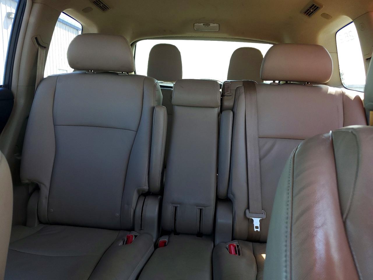 2013 Toyota Highlander Hybrid Синий vin: JTEBC3EH9D2014386