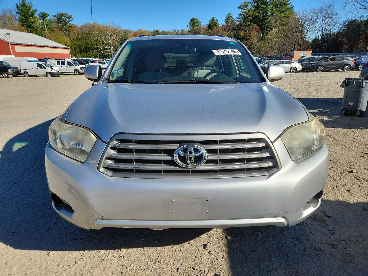 2010 Toyota Highlander Base Серебряный vin: JTEBK3EH3A2163360