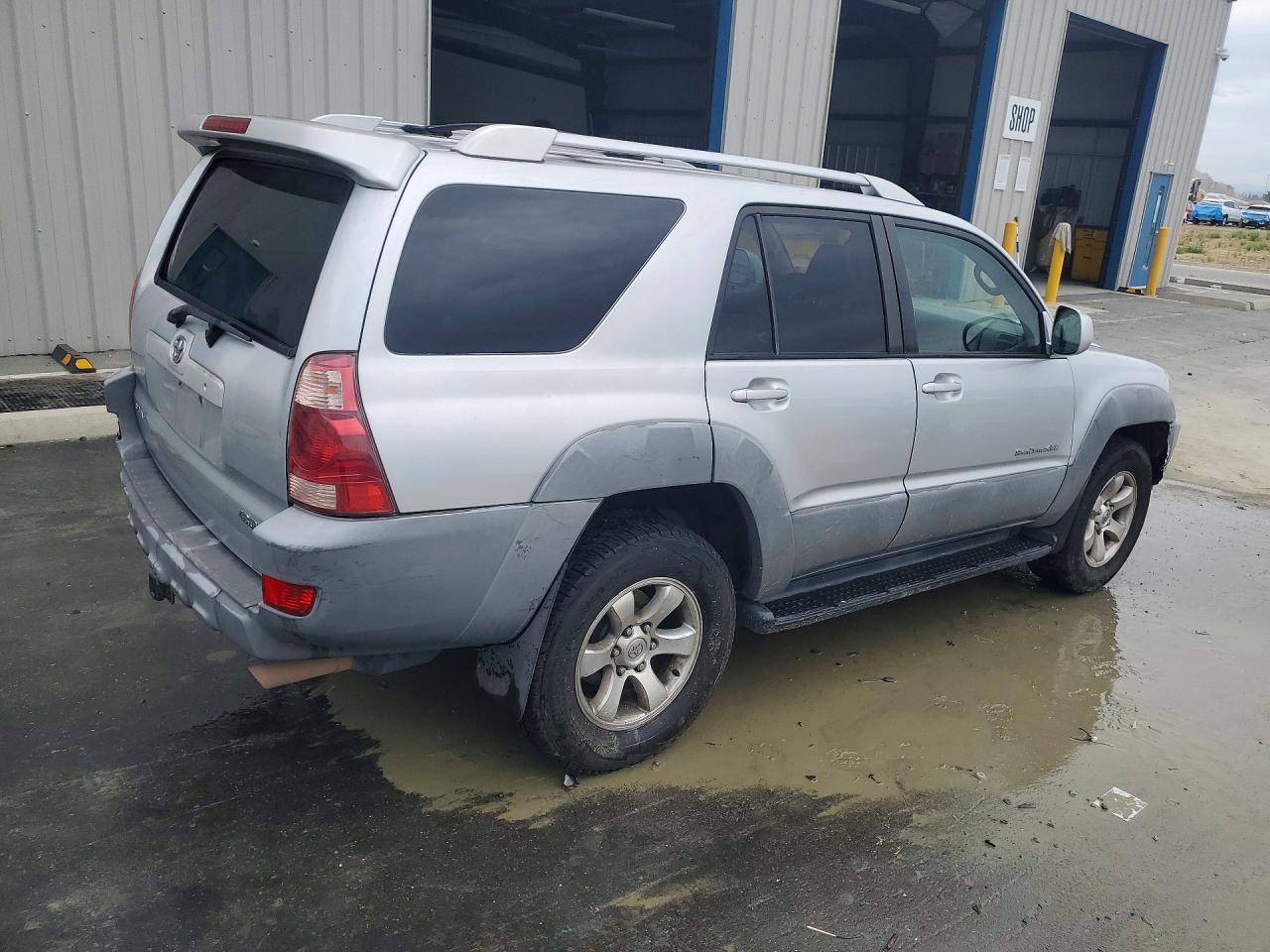 2003 Toyota 4runner Sport Edition Silver vin: JTEBT14R030013801