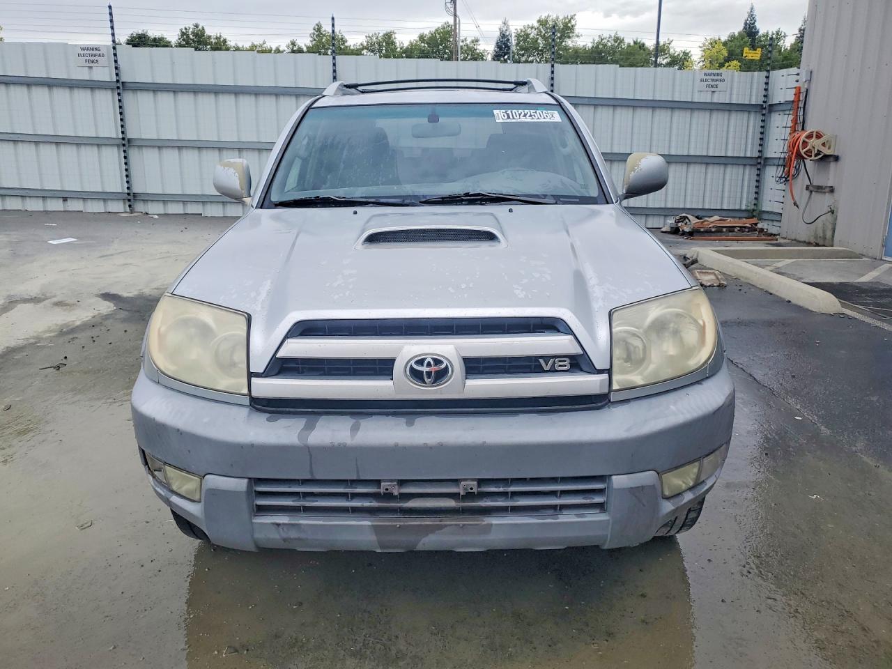 2003 Toyota 4runner Sport Edition Silver vin: JTEBT14R030013801