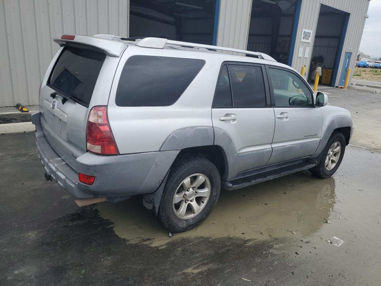 2003 Toyota 4runner Sport Edition Silver vin: JTEBT14R030013801 Damage: Rear Bumper, Multiple Scratches Heavy, 3