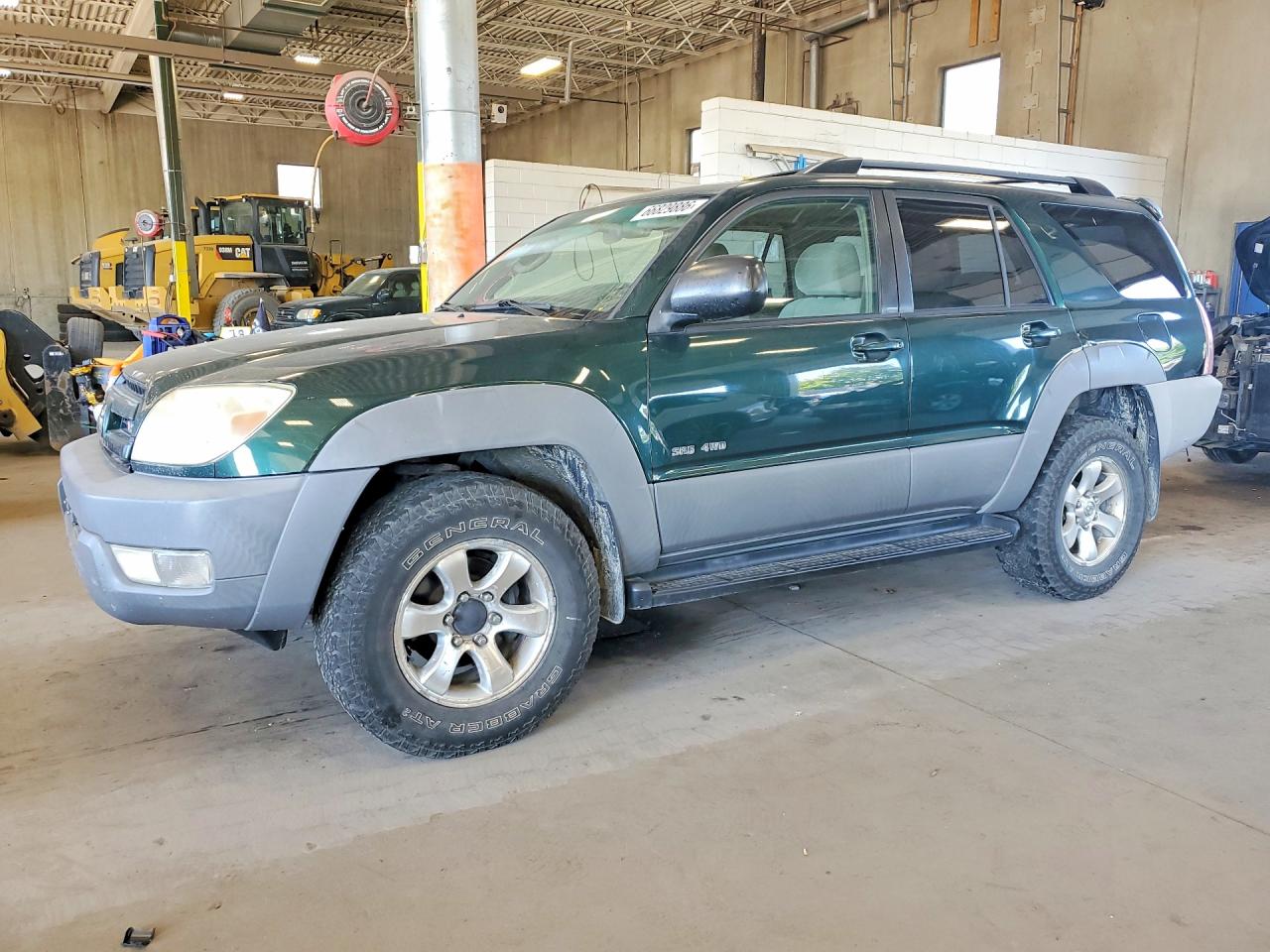 2003 Toyota 4runner Sr5 Green vin: JTEBT14R030020408