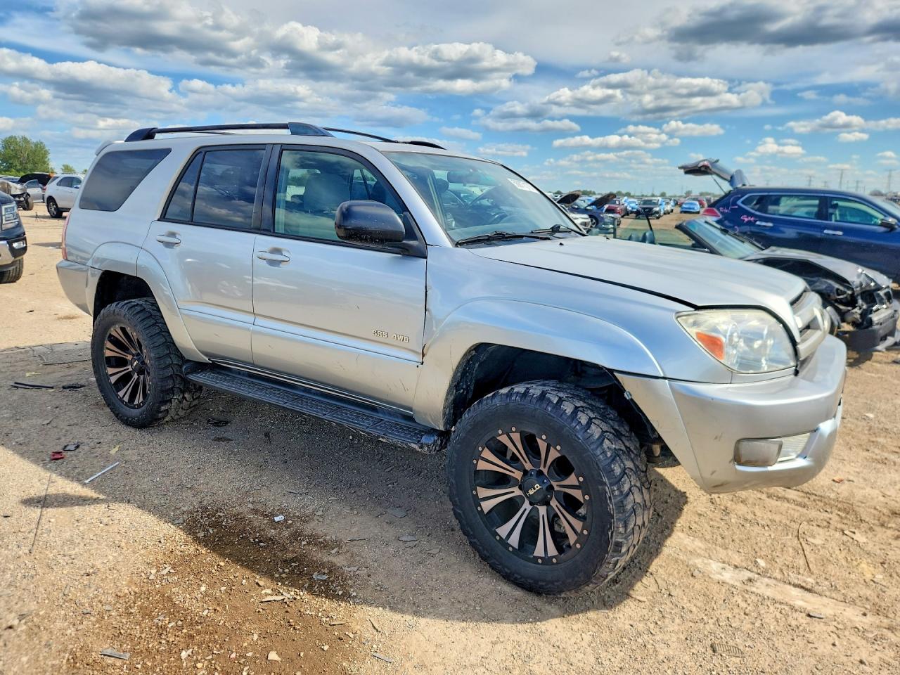 2003 Toyota 4runner Sr5 Серебряный vin: JTEBT14R038007093