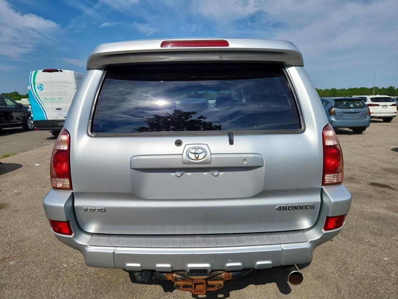 2005 Toyota 4runner Sport Edition Silver vin: JTEBT14R050046722
