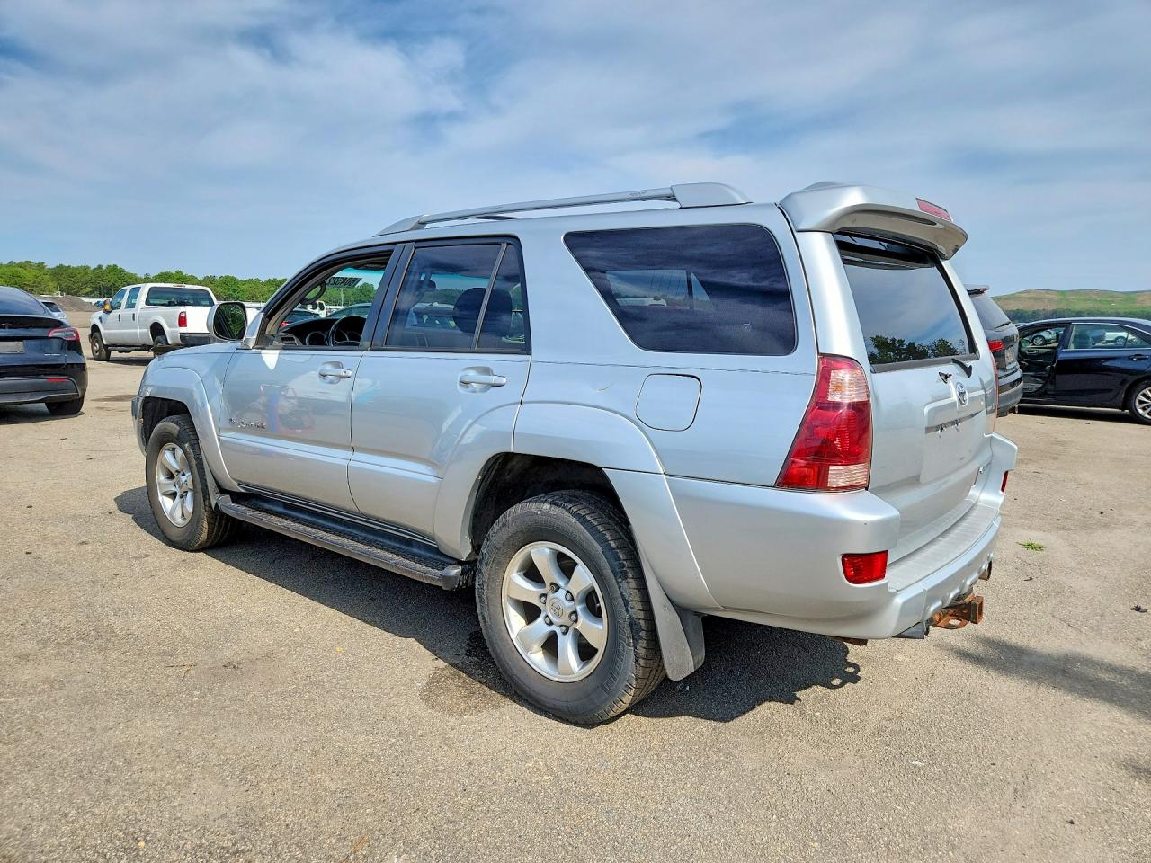 2005 Toyota 4runner Sport Edition Silver vin: JTEBT14R050046722
