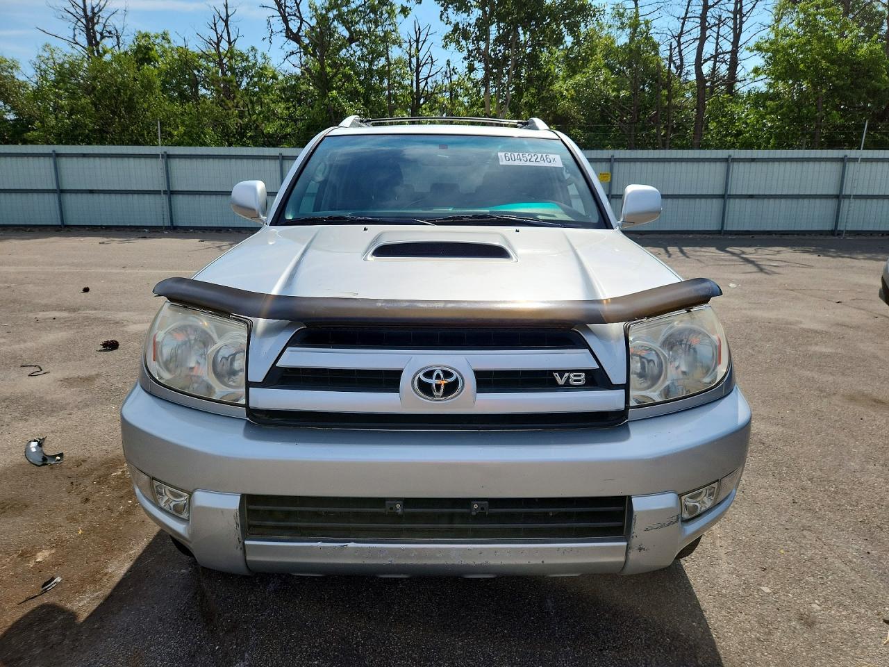 2005 Toyota 4runner Sport Edition Silver vin: JTEBT14R050046722