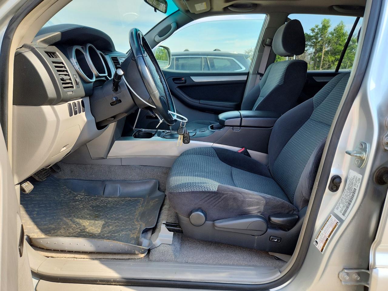 2005 Toyota 4runner Sport Edition Silver vin: JTEBT14R050046722