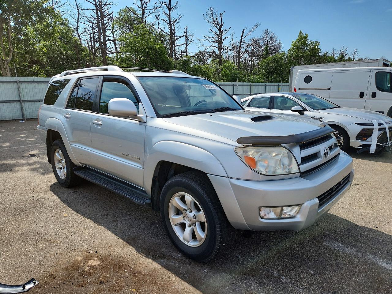 2005 Toyota 4runner Sport Edition Silver vin: JTEBT14R050046722