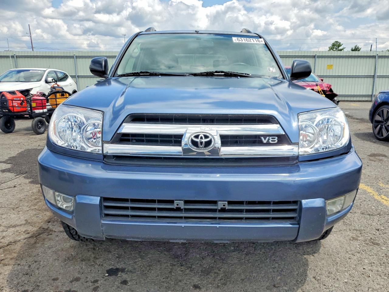 2005 Toyota 4runner Sr5 Blue vin: JTEBT14R050051466