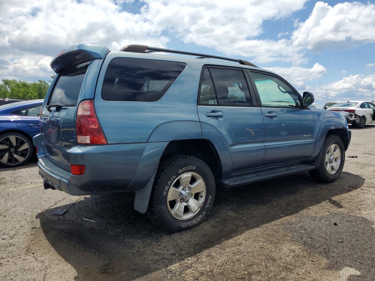 2005 Toyota 4runner Sr5 Blue vin: JTEBT14R050051466