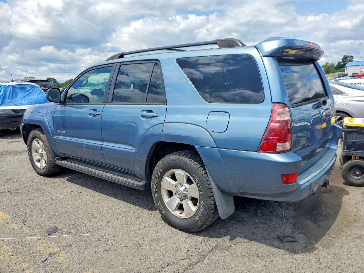 2005 Toyota 4runner Sr5 Blue vin: JTEBT14R050051466