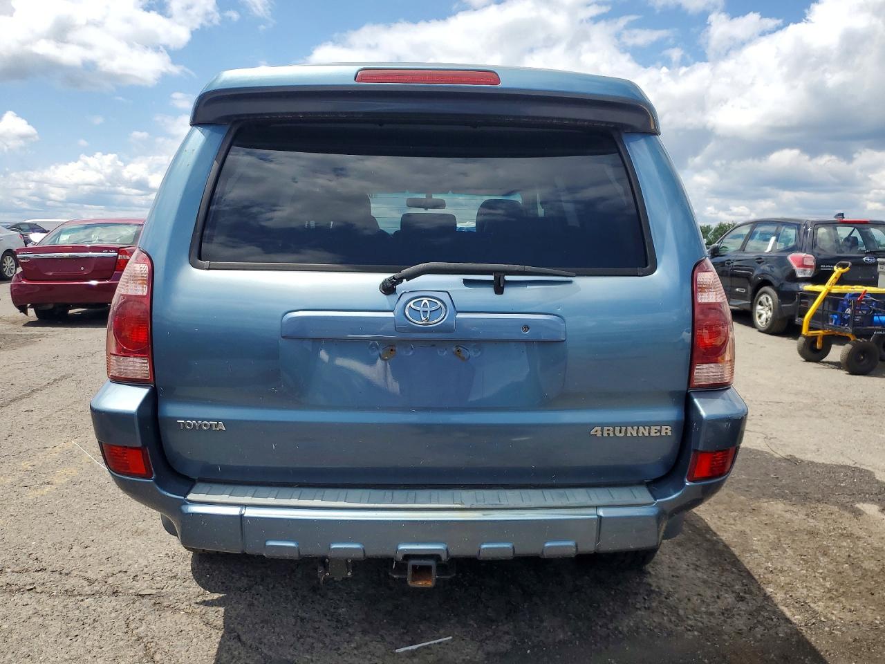 2005 Toyota 4runner Sr5 Blue vin: JTEBT14R050051466