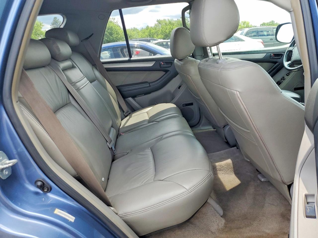 2005 Toyota 4runner Sr5 Blue vin: JTEBT14R050051466