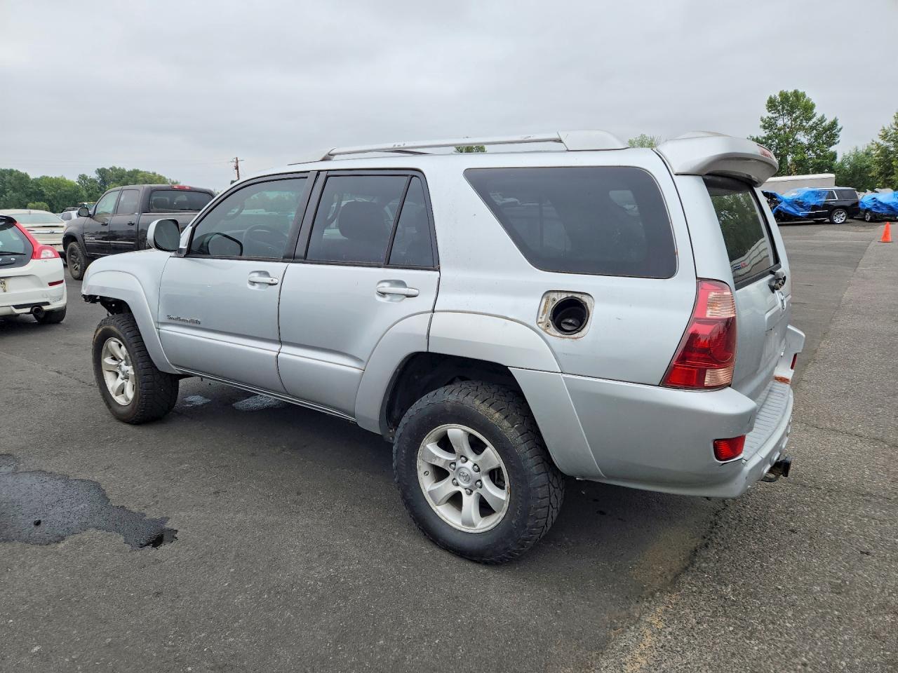 2005 Toyota 4runner Sport Edition Silver vin: JTEBT14R050057588
