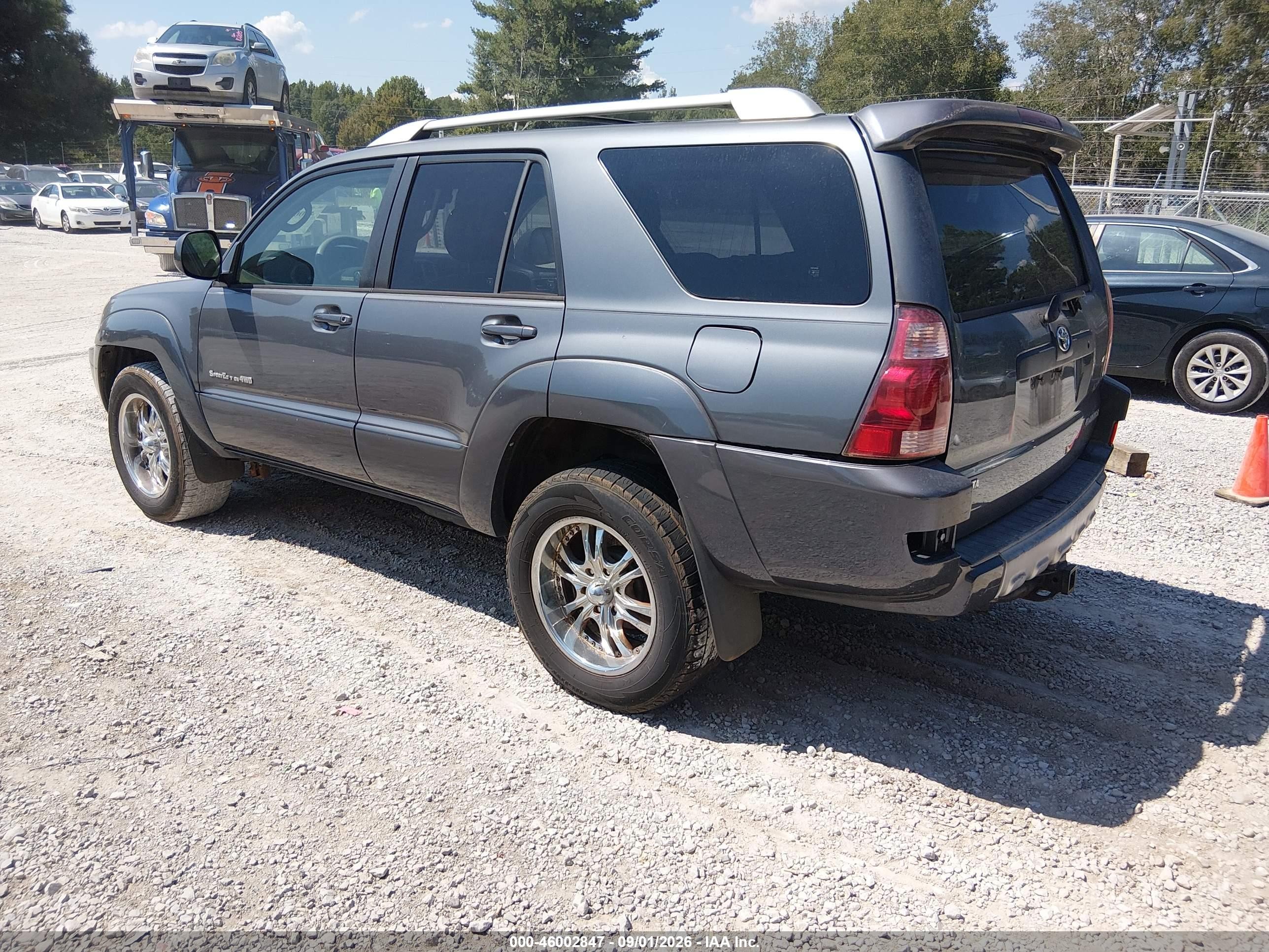 2004 Toyota 4runner Sr5 Sport V8 Gray vin: JTEBT14R140033136