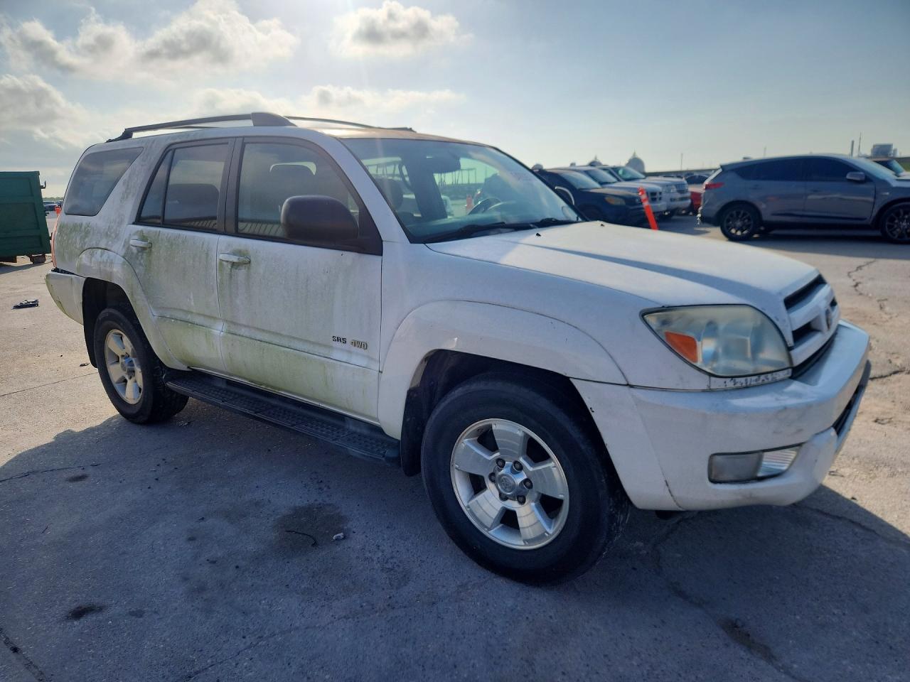 2004 Toyota 4runner Sr5 White vin: JTEBT14R148017598