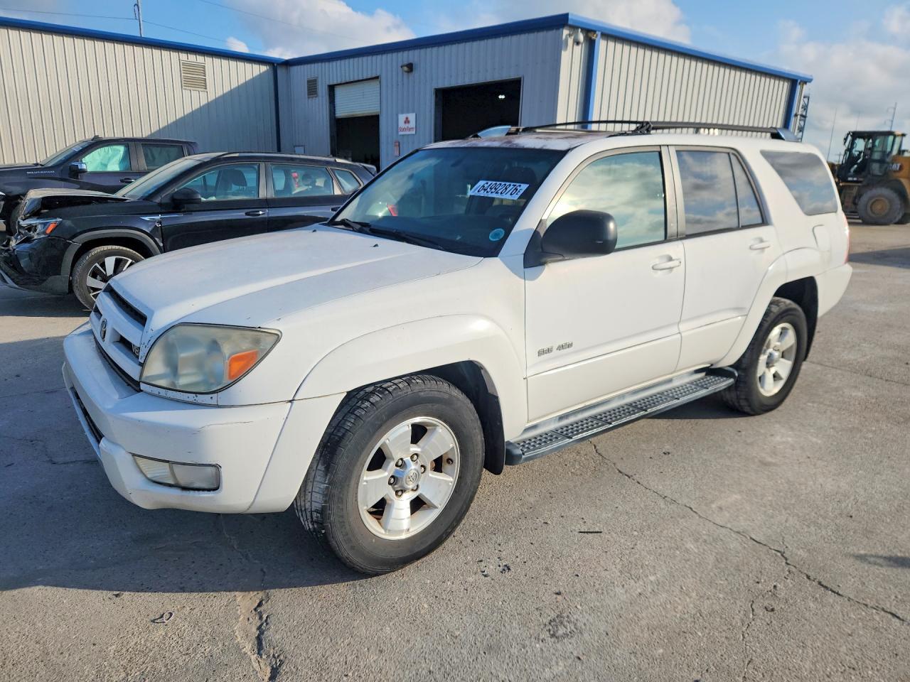 2004 Toyota 4runner Sr5 White vin: JTEBT14R148017598