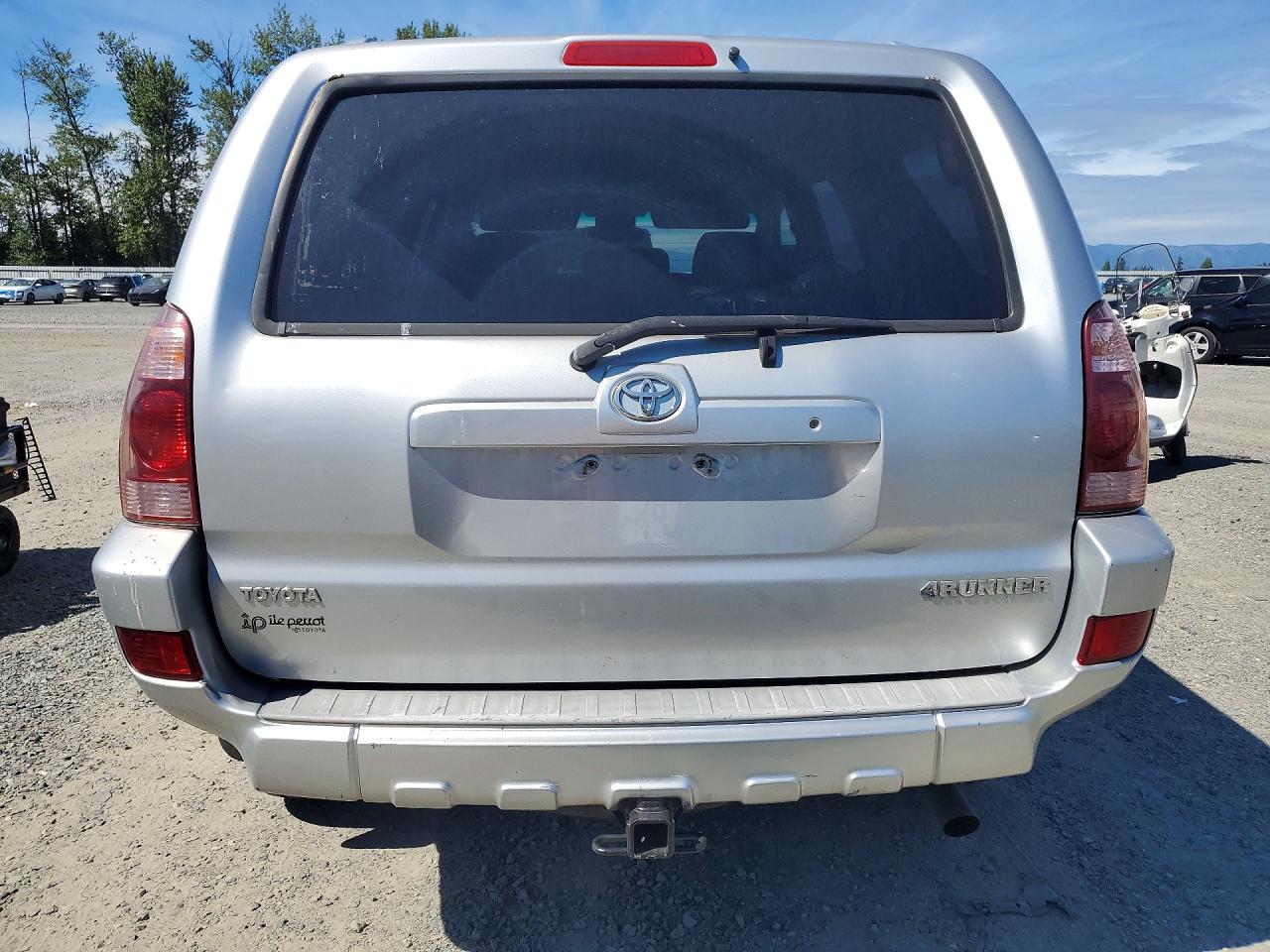 2005 Toyota 4runner Sr5 Silver vin: JTEBT14R150048723