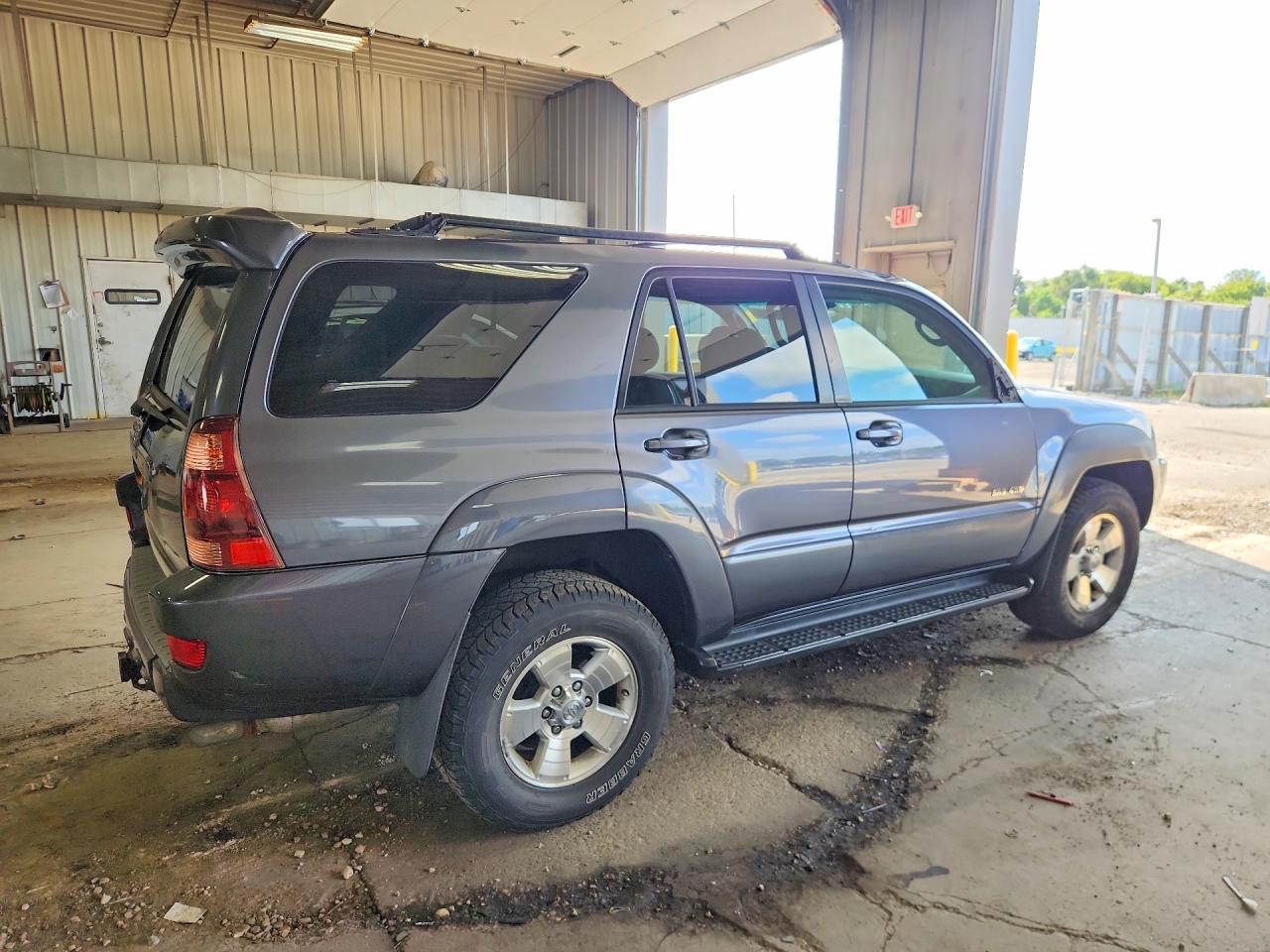 2005 Toyota 4runner Sr5 Gray vin: JTEBT14R158027159