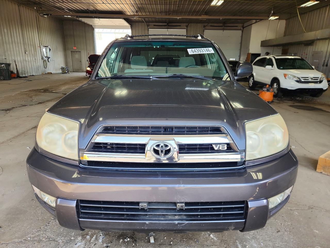 2005 Toyota 4runner Sr5 Gray vin: JTEBT14R158027159