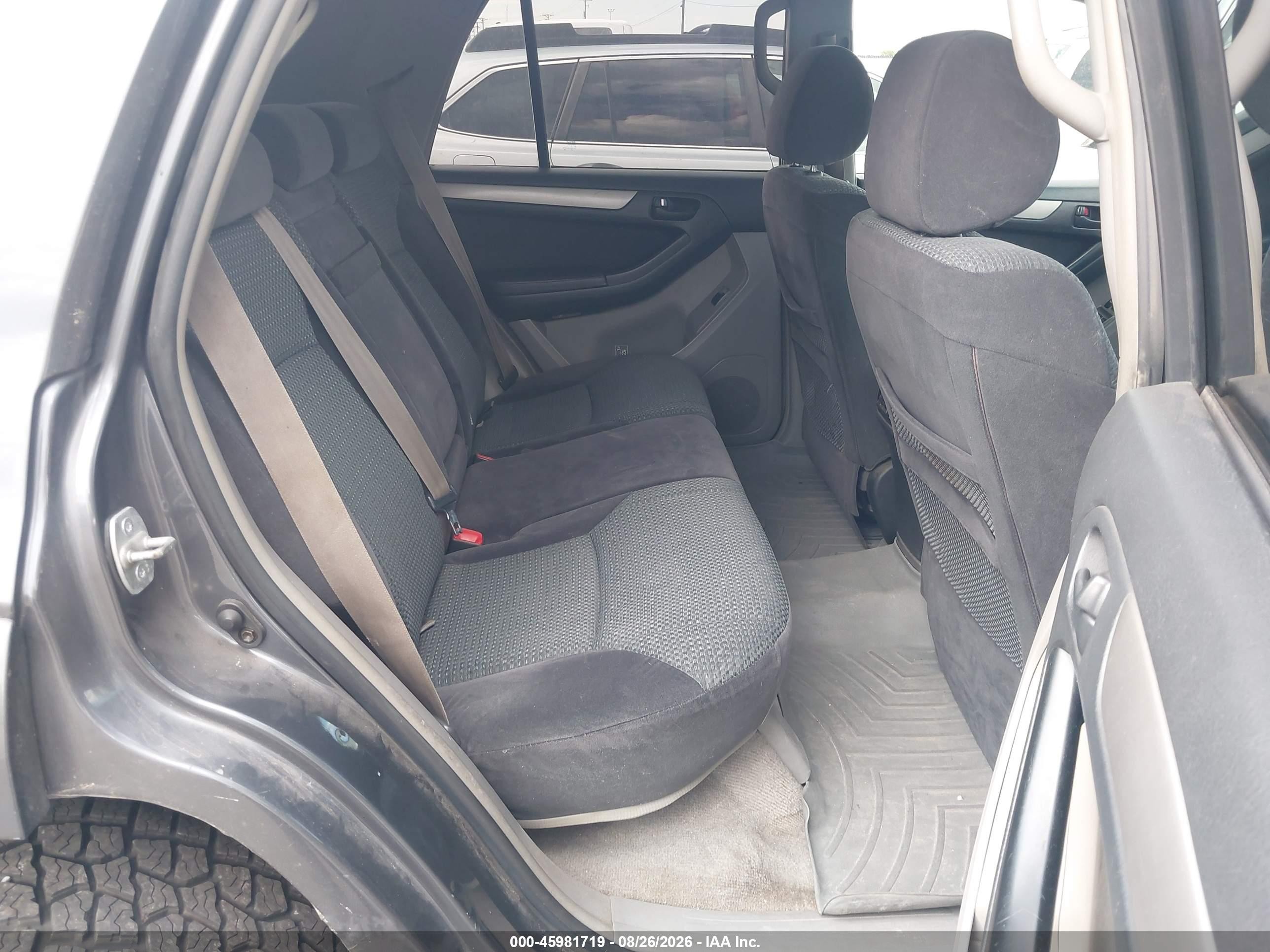 2004 Toyota 4runner Sr5 Sport V8 Gray vin: JTEBT14R240034070