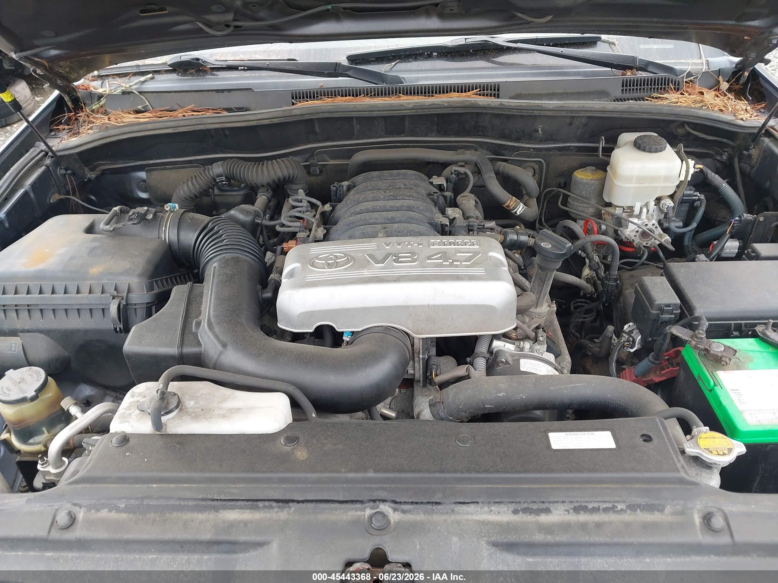 2006 Toyota 4runner Sr5 Sport V8 Gray vin: JTEBT14R268034963