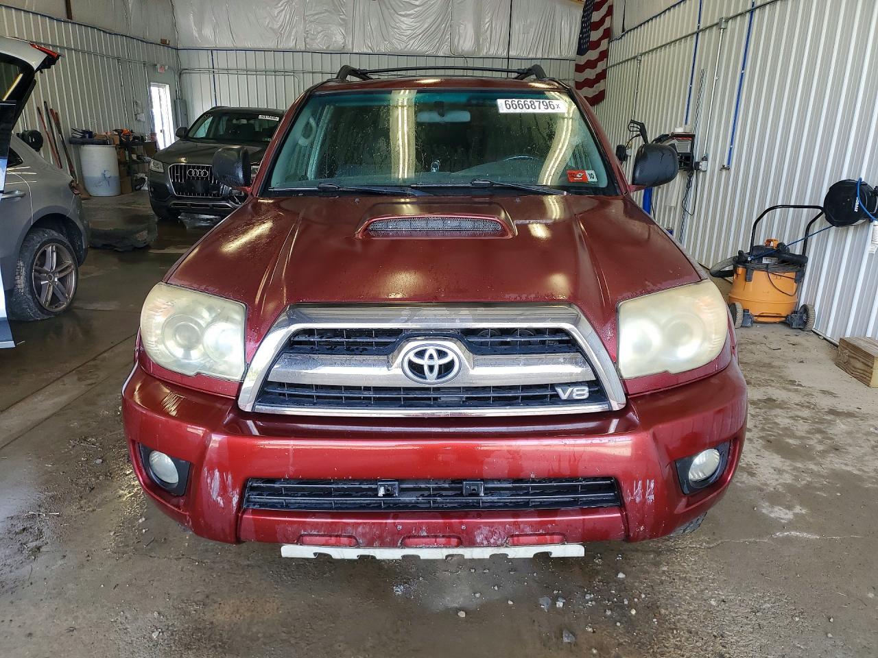 2006 Toyota 4runner Sport Edition Burgundy vin: JTEBT14R268036857