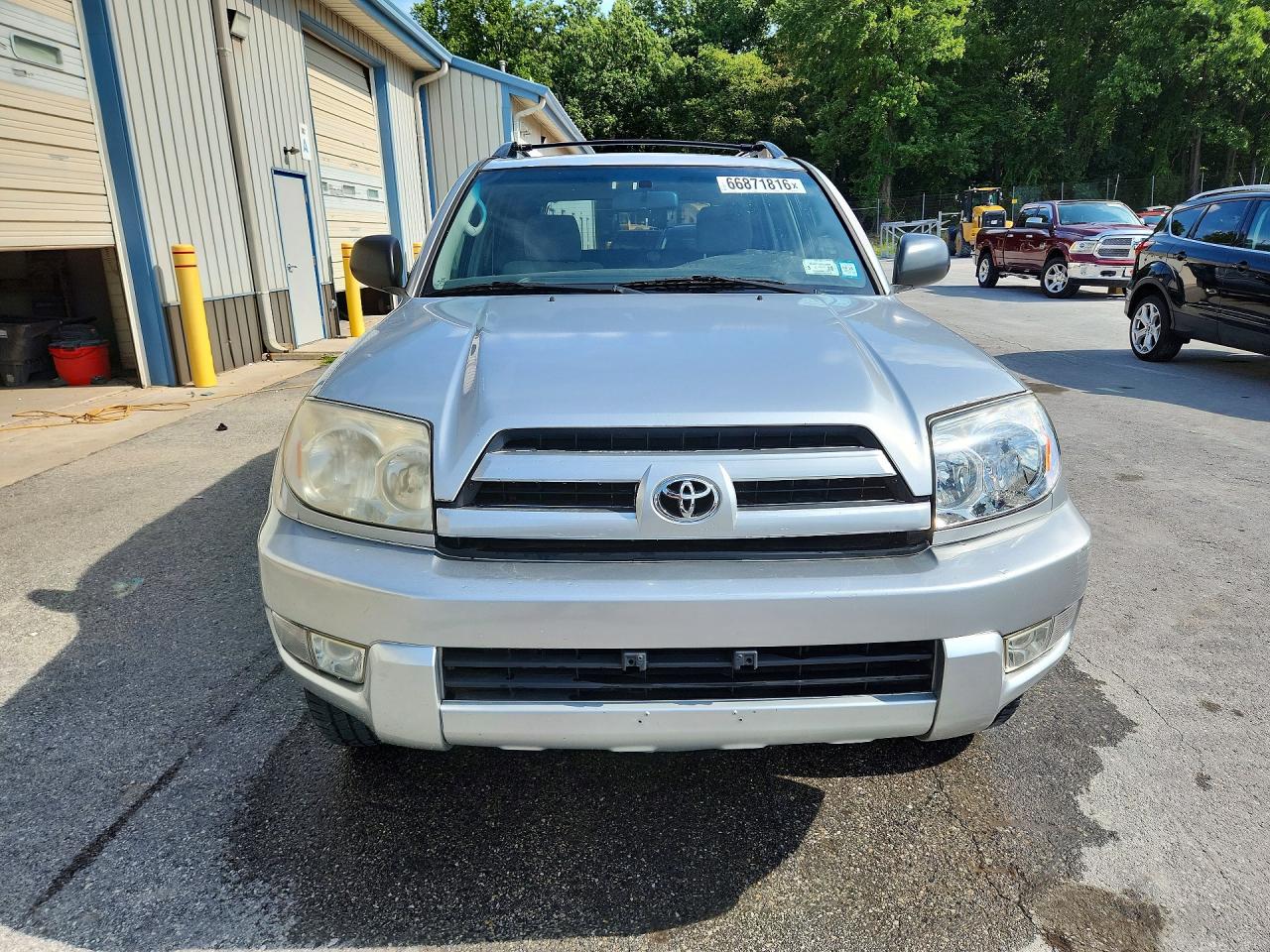 2003 Toyota 4runner Sr5 Silver vin: JTEBT14R338002597