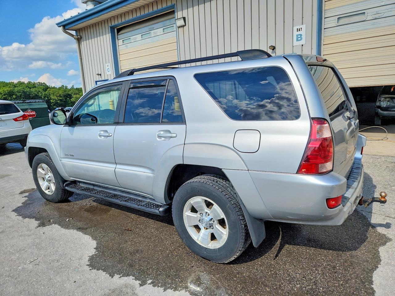 2003 Toyota 4runner Sr5 Silver vin: JTEBT14R338002597