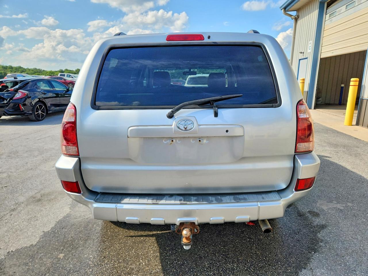 2003 Toyota 4runner Sr5 Silver vin: JTEBT14R338002597