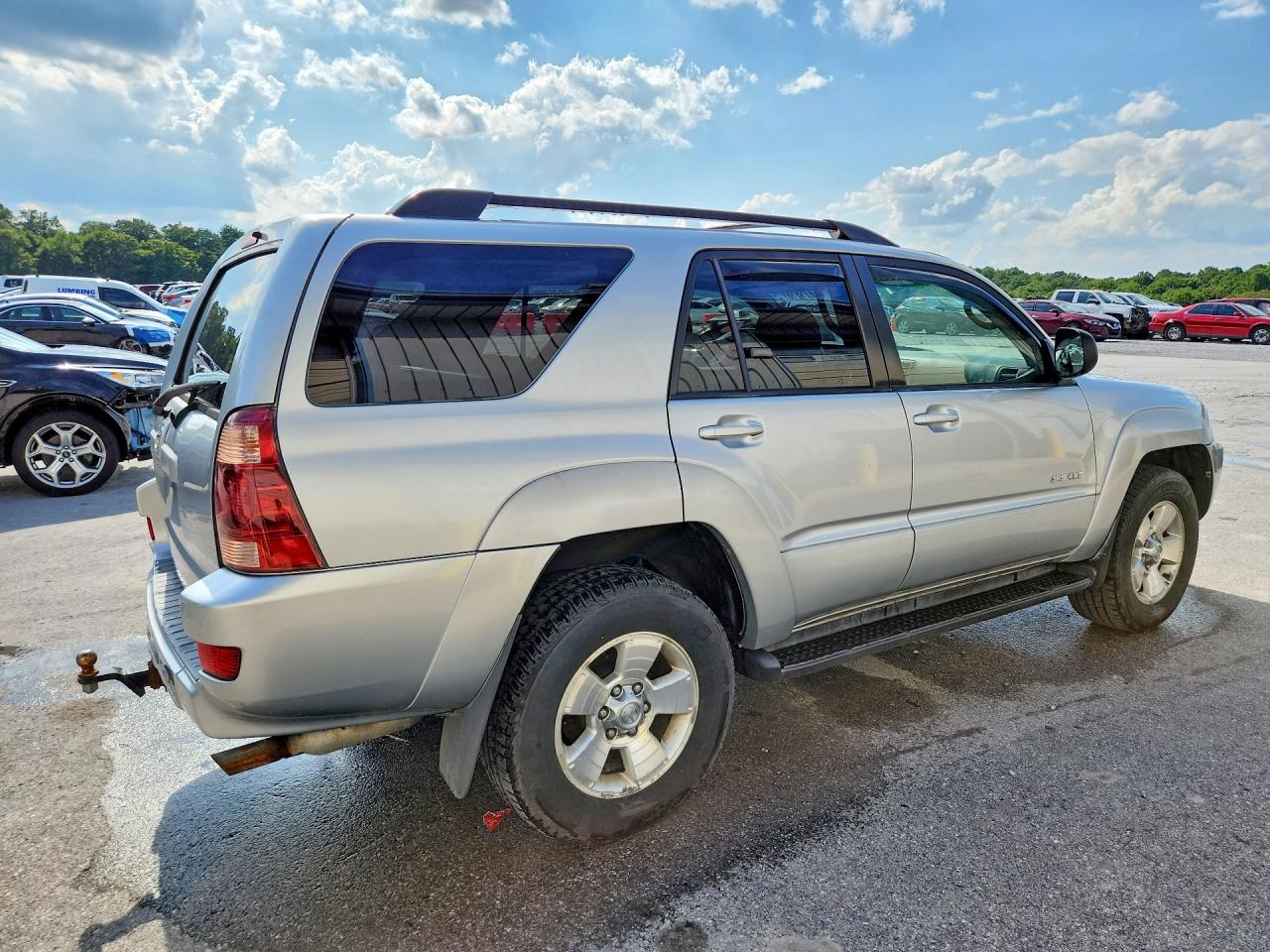 2003 Toyota 4runner Sr5 Silver vin: JTEBT14R338002597