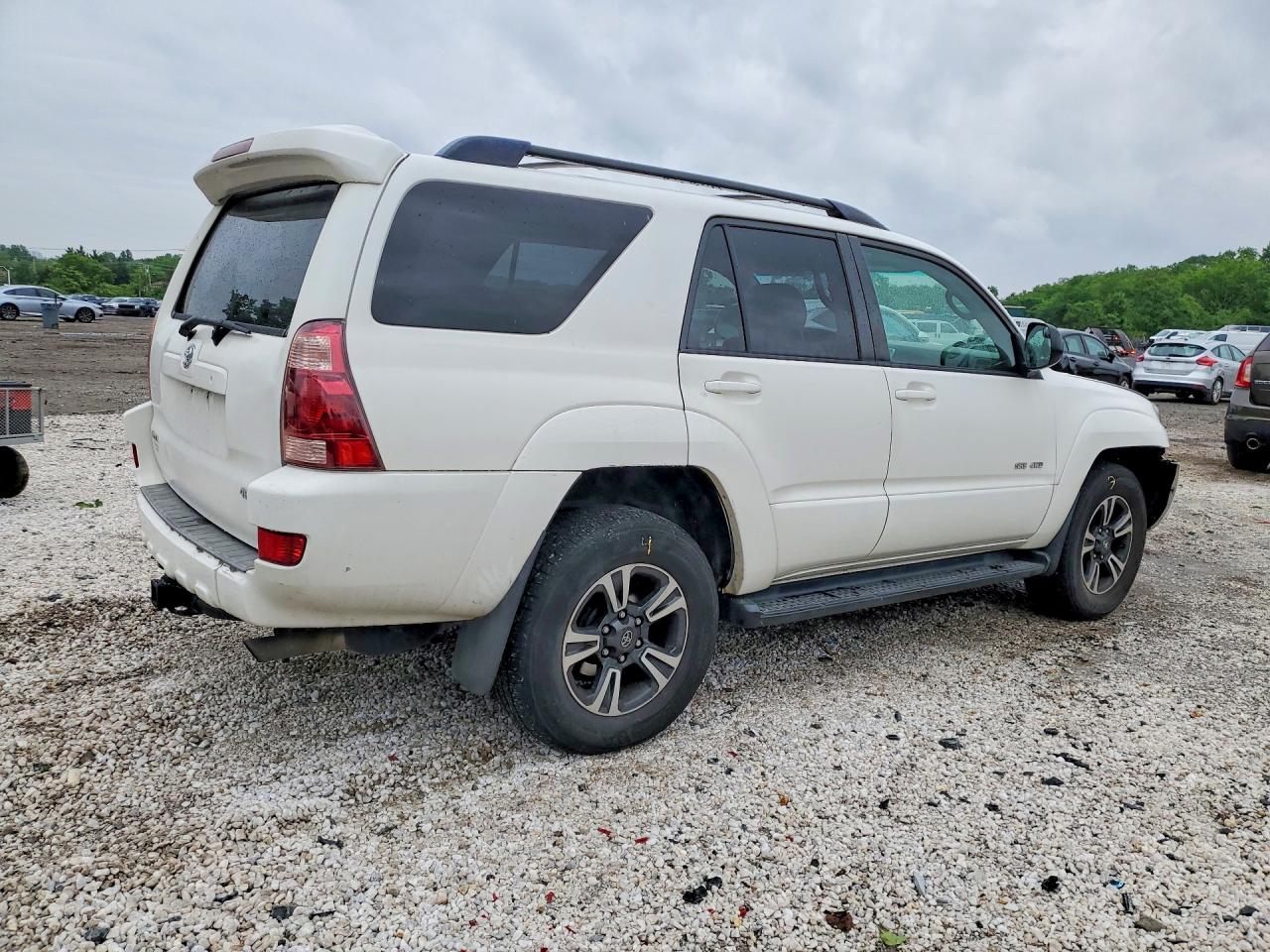 2005 Toyota 4runner Sr5 White vin: JTEBT14R350047833