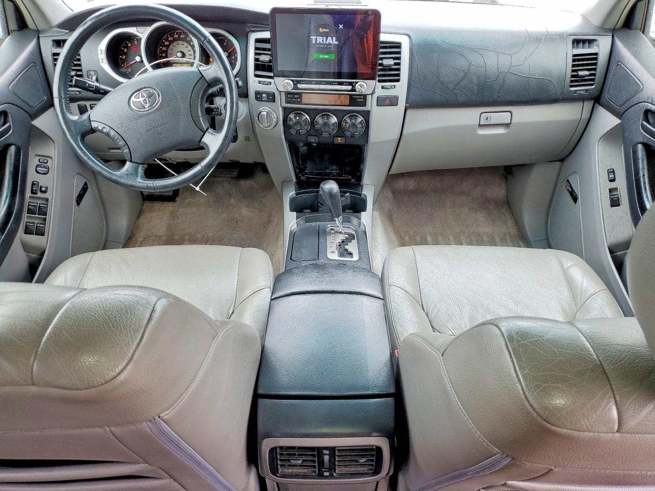 2005 Toyota 4runner Sr5 White vin: JTEBT14R350047833