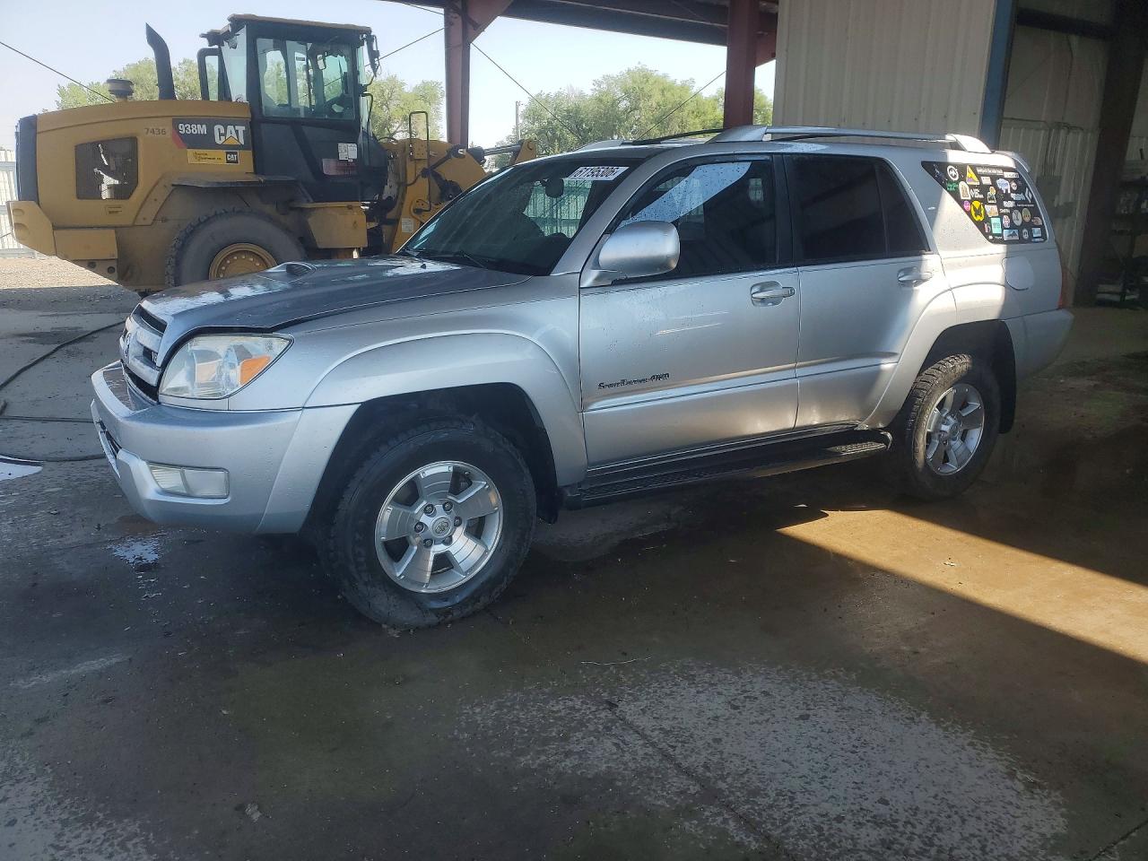2005 Toyota 4runner Sport Edition Silver vin: JTEBT14R350056449